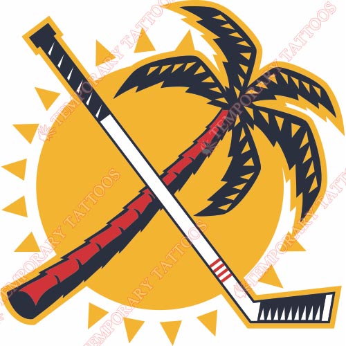 Florida Panthers Customize Temporary Tattoos Stickers NO.164